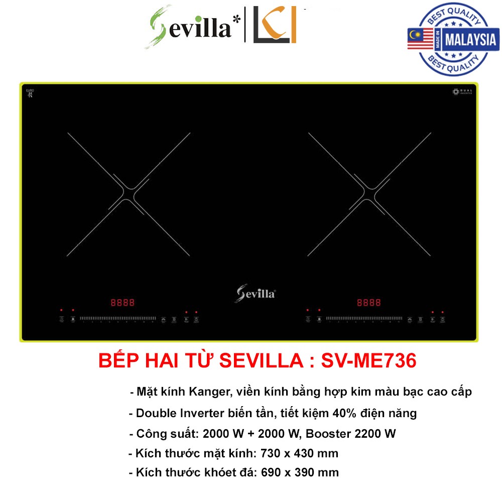 Bếp Điện Từ Sevilla SV-ME736