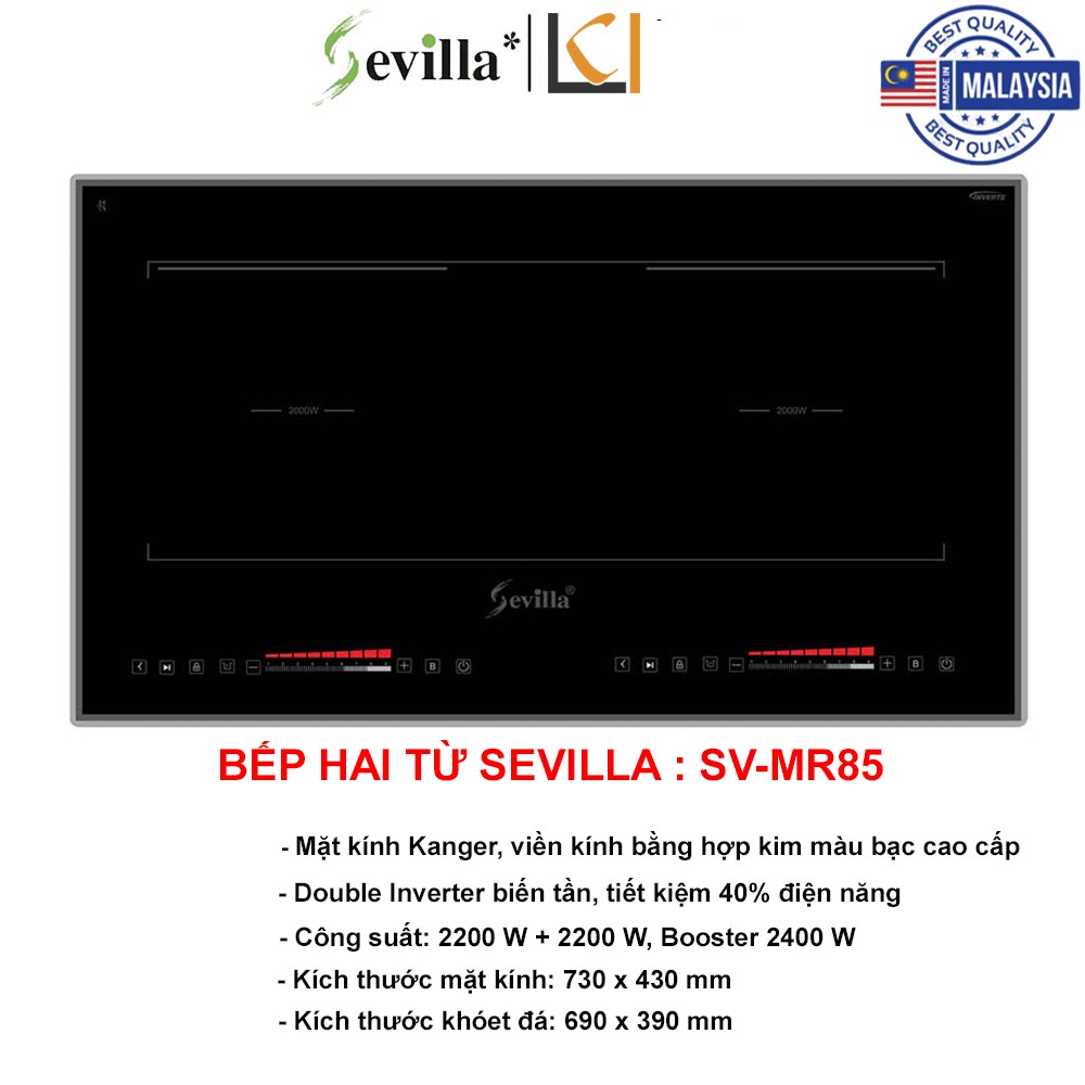 Bếp Điện Từ Sevilla SV-MR85