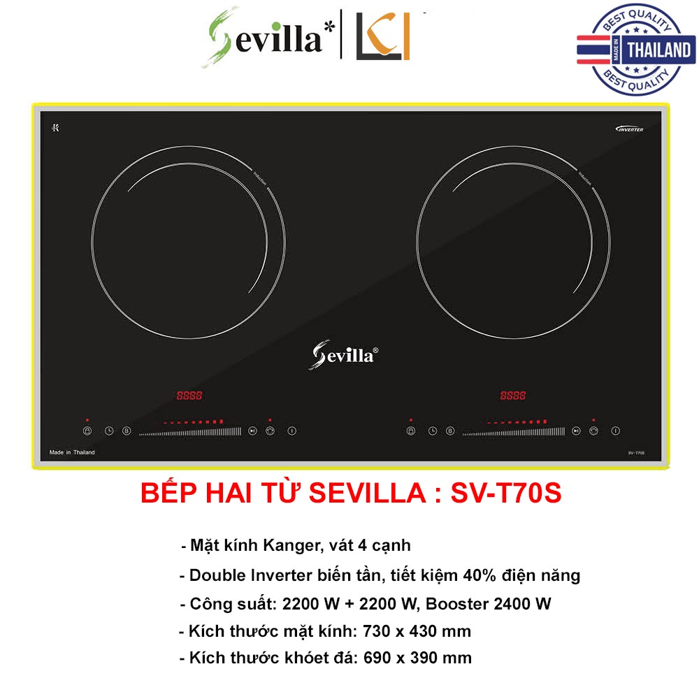 Bếp Điện Từ Sevilla SV-T70S