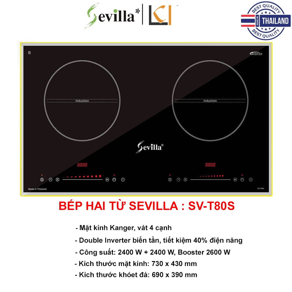 Bếp Điện Từ Sevilla SV-T80S