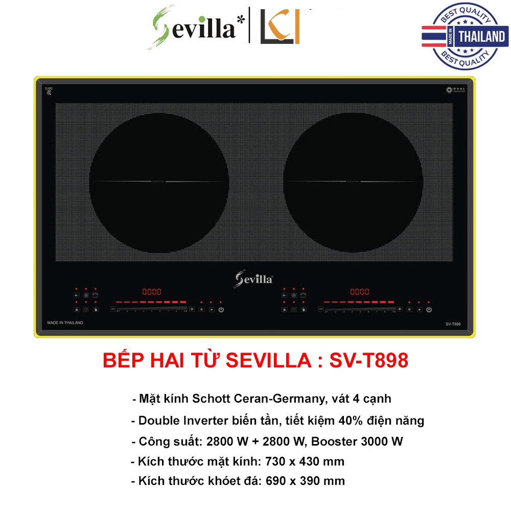 Bếp Điện Từ Sevilla SV-T898