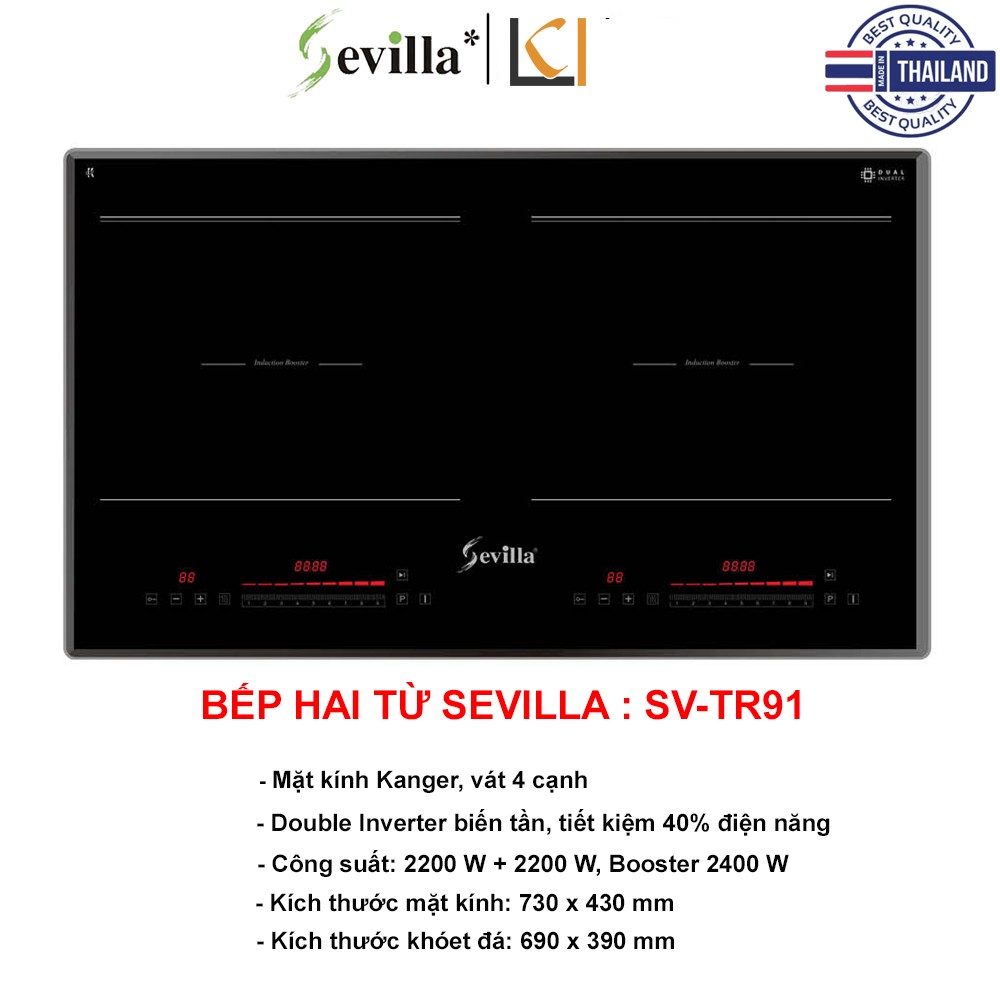 Bếp Điện Từ Sevilla SV-TR91