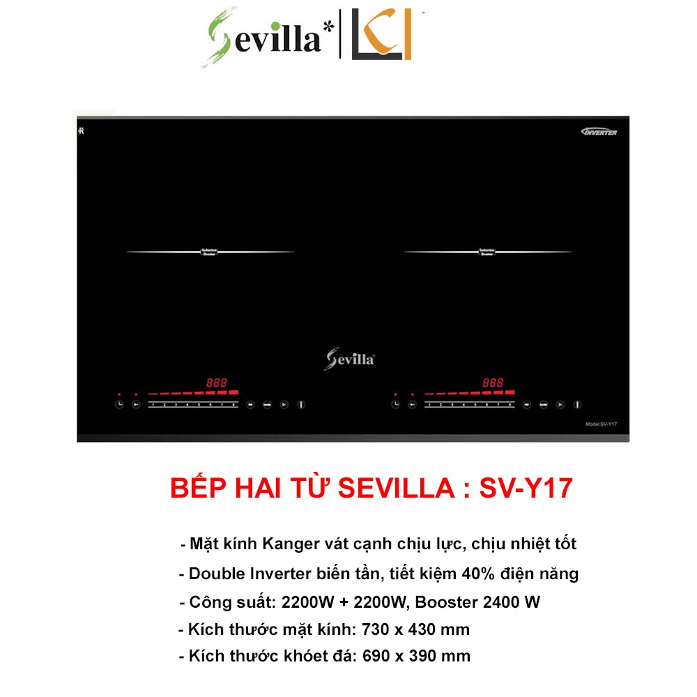 Bếp Điện Từ Sevilla SV-Y17