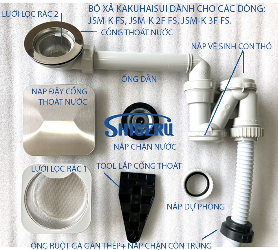 Bộ xả chậu rửa bát