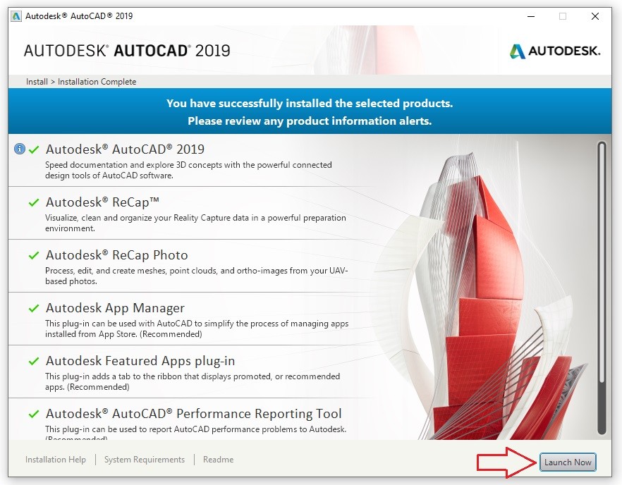 Autodesk AutoCAD 2019 - cài đặt 4