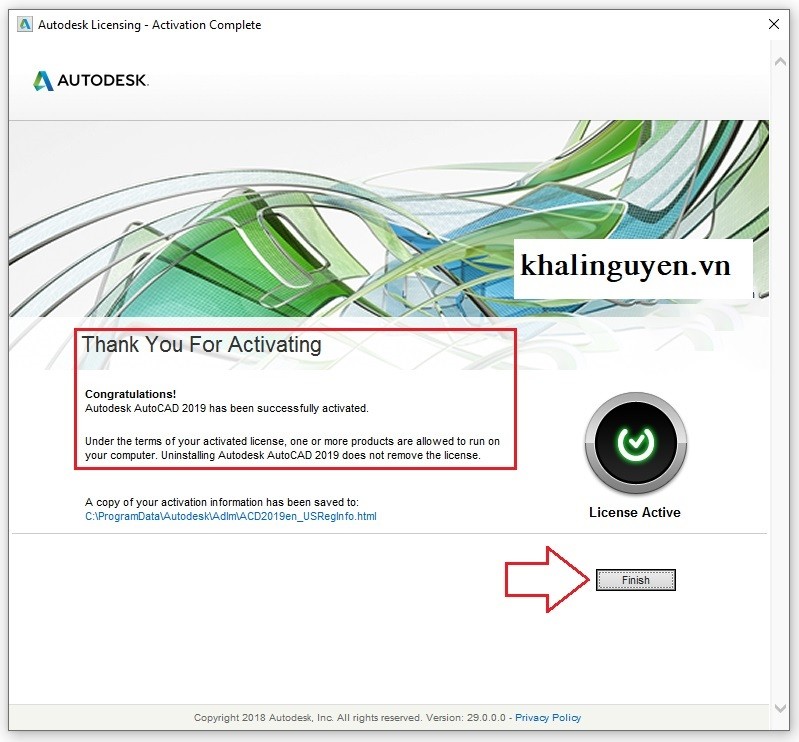 Autodesk AutoCAD 2019 - Kích hoạt 10