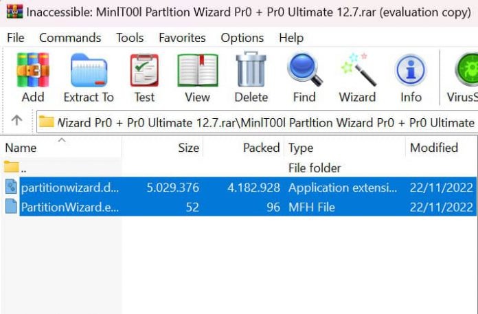 Crack minitool partition wizard 12.7 - 2