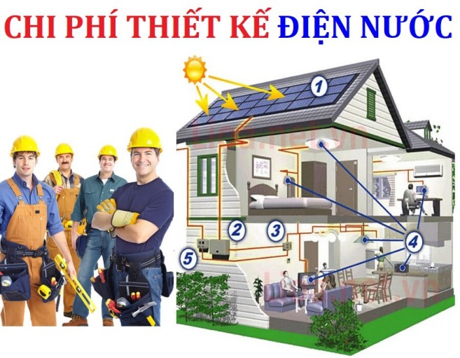 Chi phí thiết kế điện nước