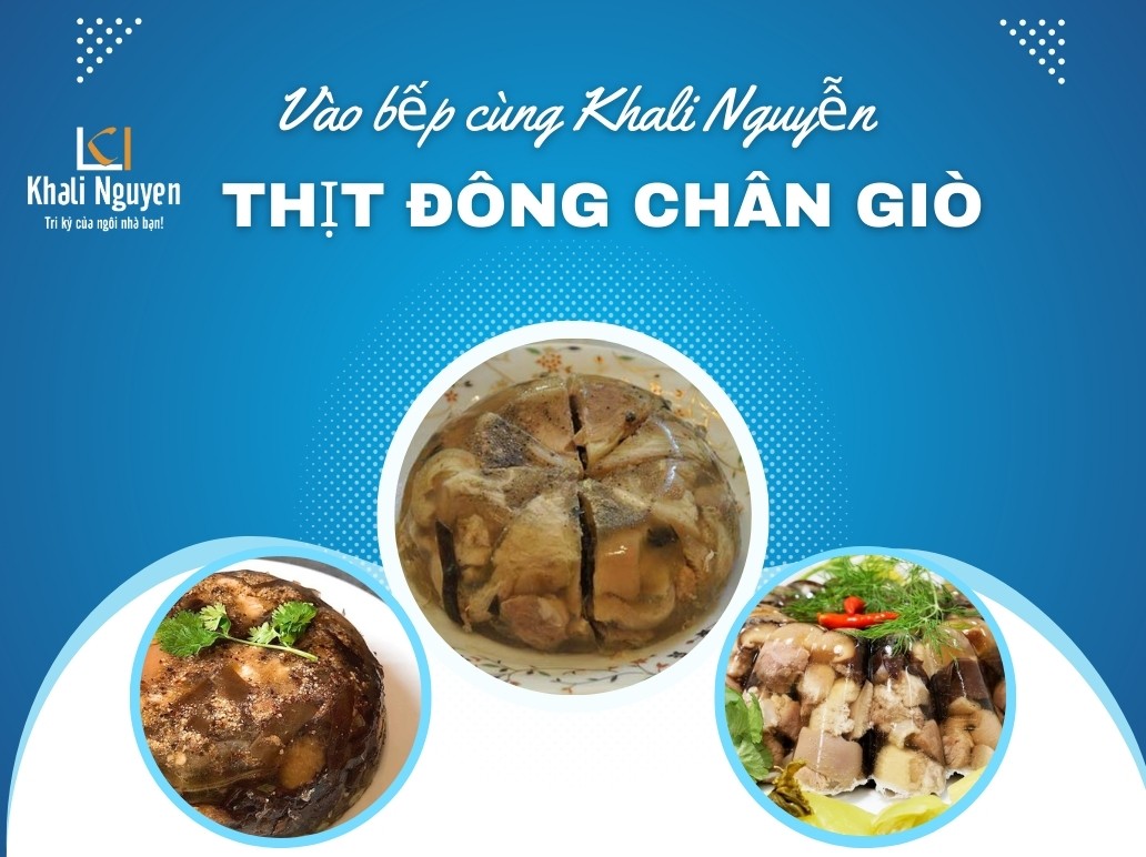 Thịt đông chân giò