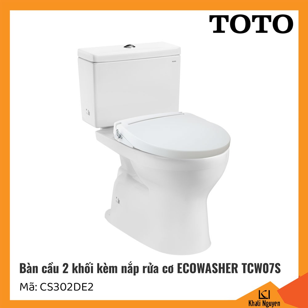 Bồn cầu TOTO 2 khối CS302DE2