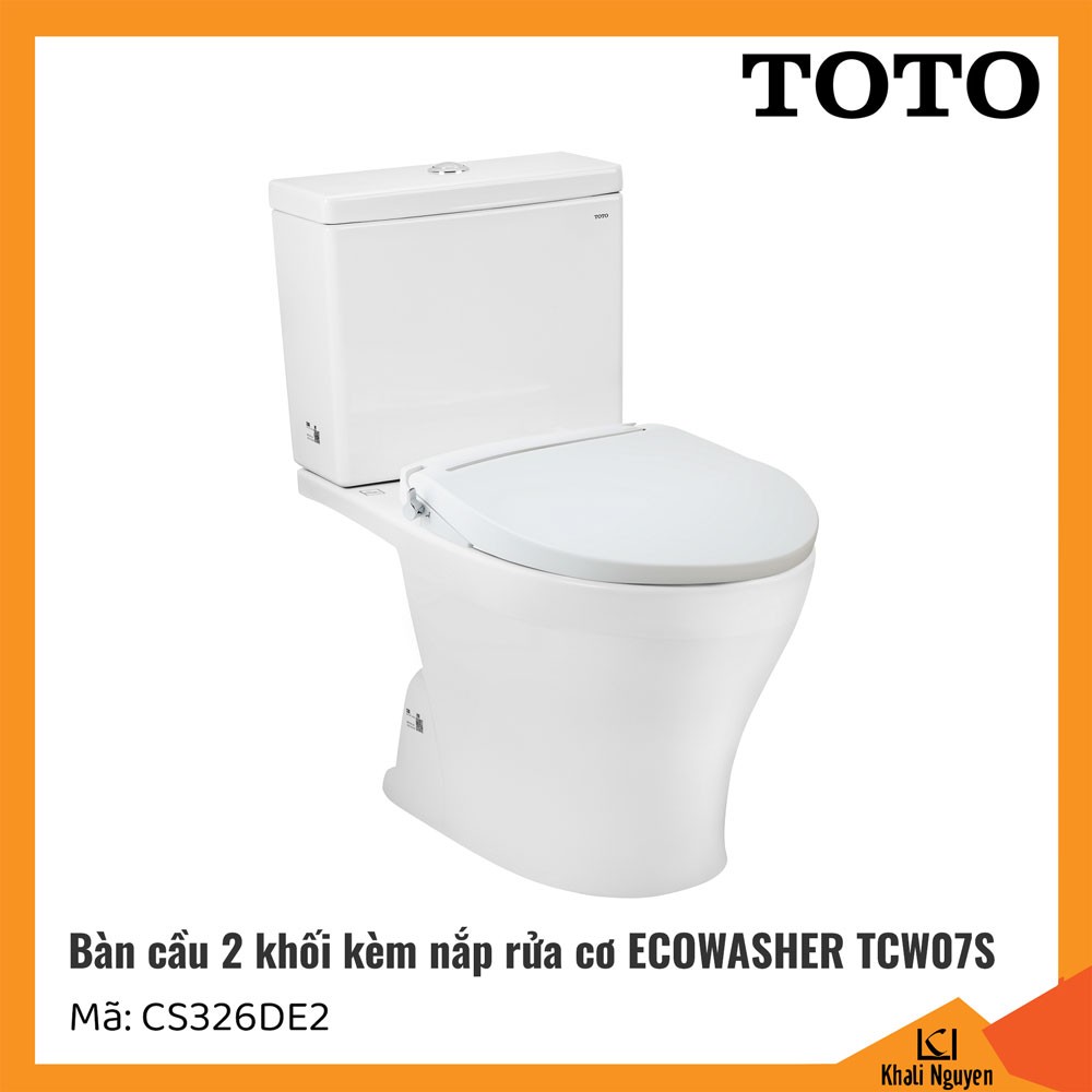 Bồn cầu TOTO 2 khối CS326DE2