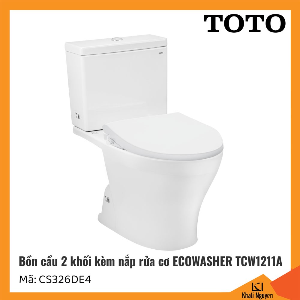 Bồn cầu TOTO 2 khối CS326DE4