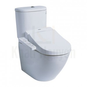 Bồn Cầu Hai Khối TOTO CS761PDW8 Nắp Rửa WASHLET