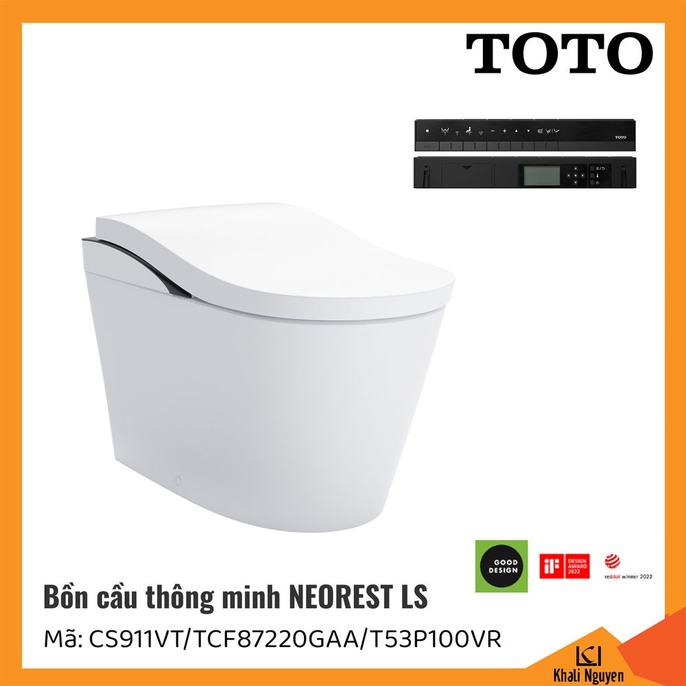 Bồn cầu điện tử TOTO CS911VT/TCF87220GAA/T53P100VR