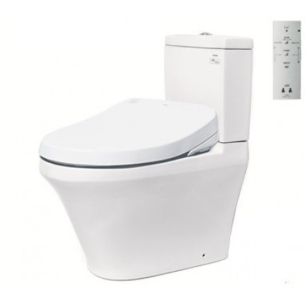 Bồn Cầu Điện Tử TOTO CS945DNW4 Nắp Tự Động Đóng Mở