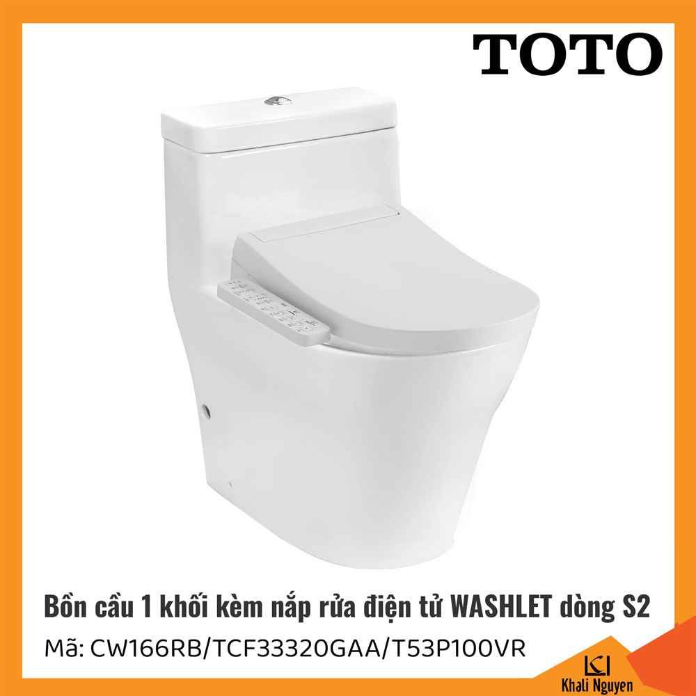 Bồn cầu TOTO 1 khối CW166RB/TCF33320GAA/T53P100VR