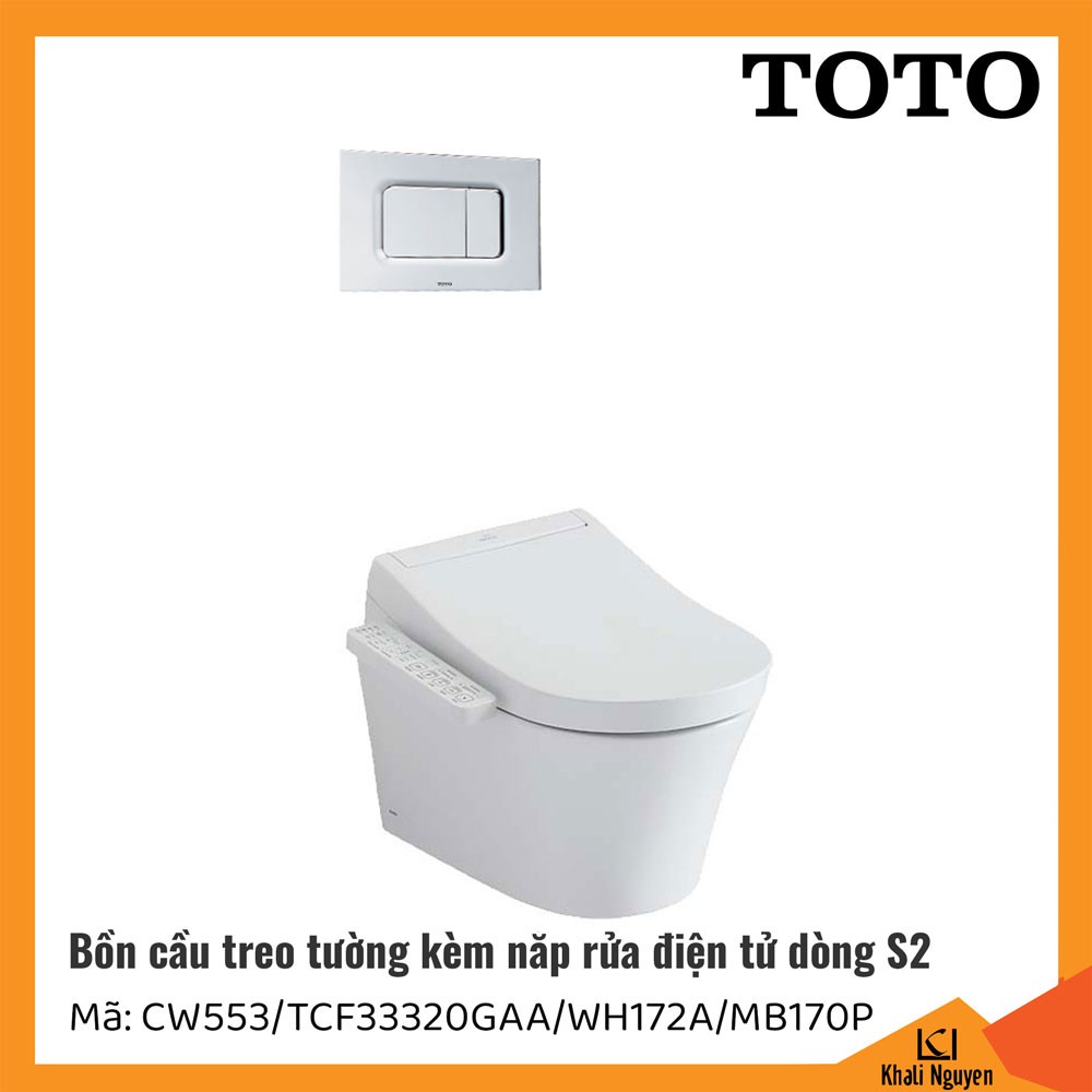 Bồn cầu TOTO treo tường  CW553/TCF33320GAA/WH172A/MB170P