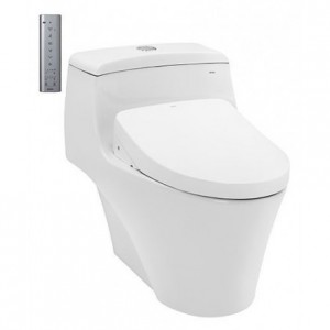 Bồn Cầu Một Khối TOTO CW823REAW12 Nắp WASHLET