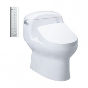 Bồn Cầu Một Khối TOTO MS914CRW12 Nắp WASHLET