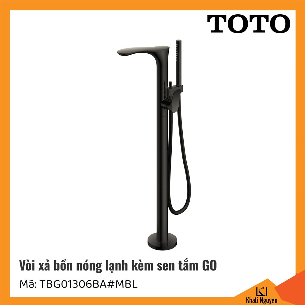 Vòi xả bồn tắm TOTO đặt sàn TBG01306BA#MBL