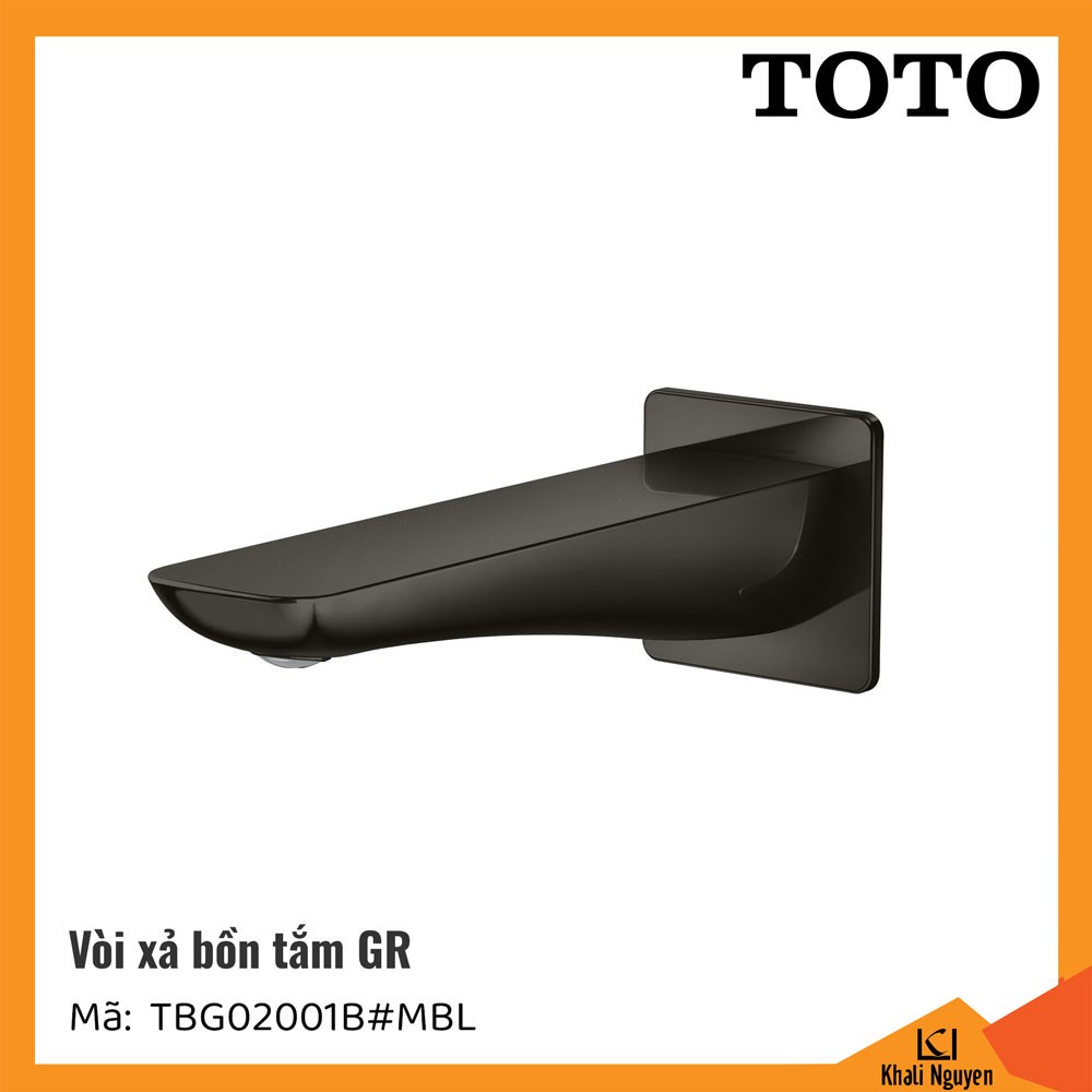 Vòi xả bồn tắm TOTO TBG02001B#MBL