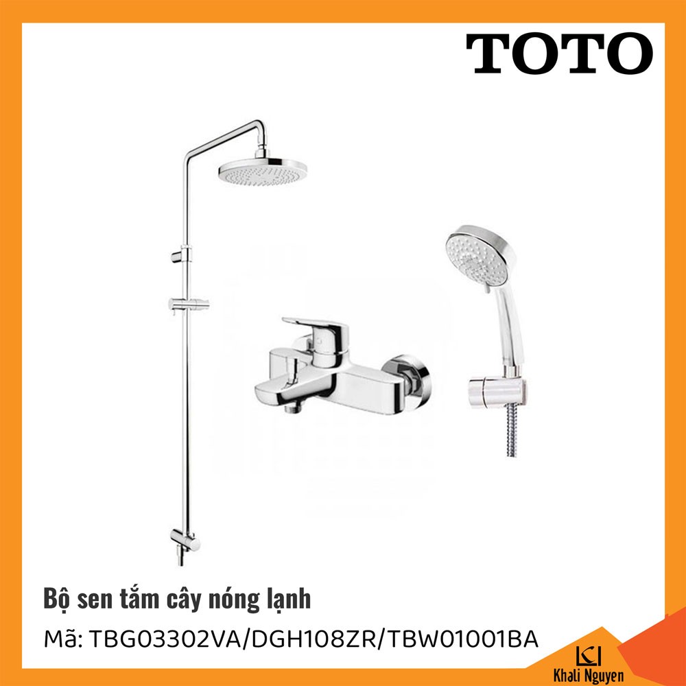 Bộ sen cây TOTO TBG03302VA/DGH108ZR/TBW01001BA