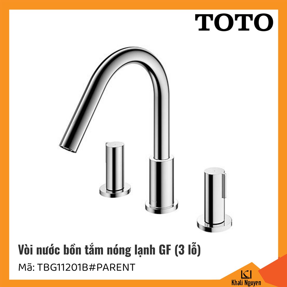 Vòi xả bồn tắm TOTO 3 lỗ  TBG11201B#PARENT