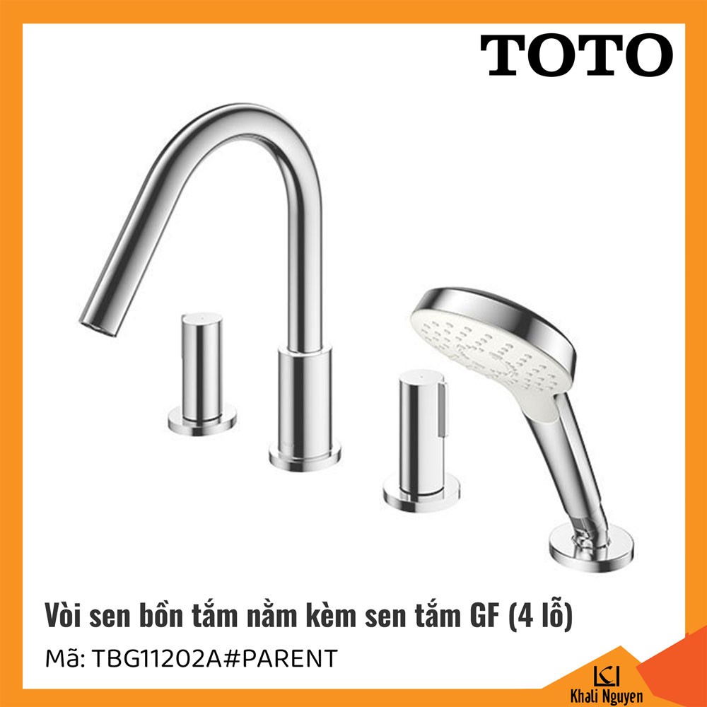 Vòi xả bồn tắm TOTO 4 lỗ TBG11202A#PARENT