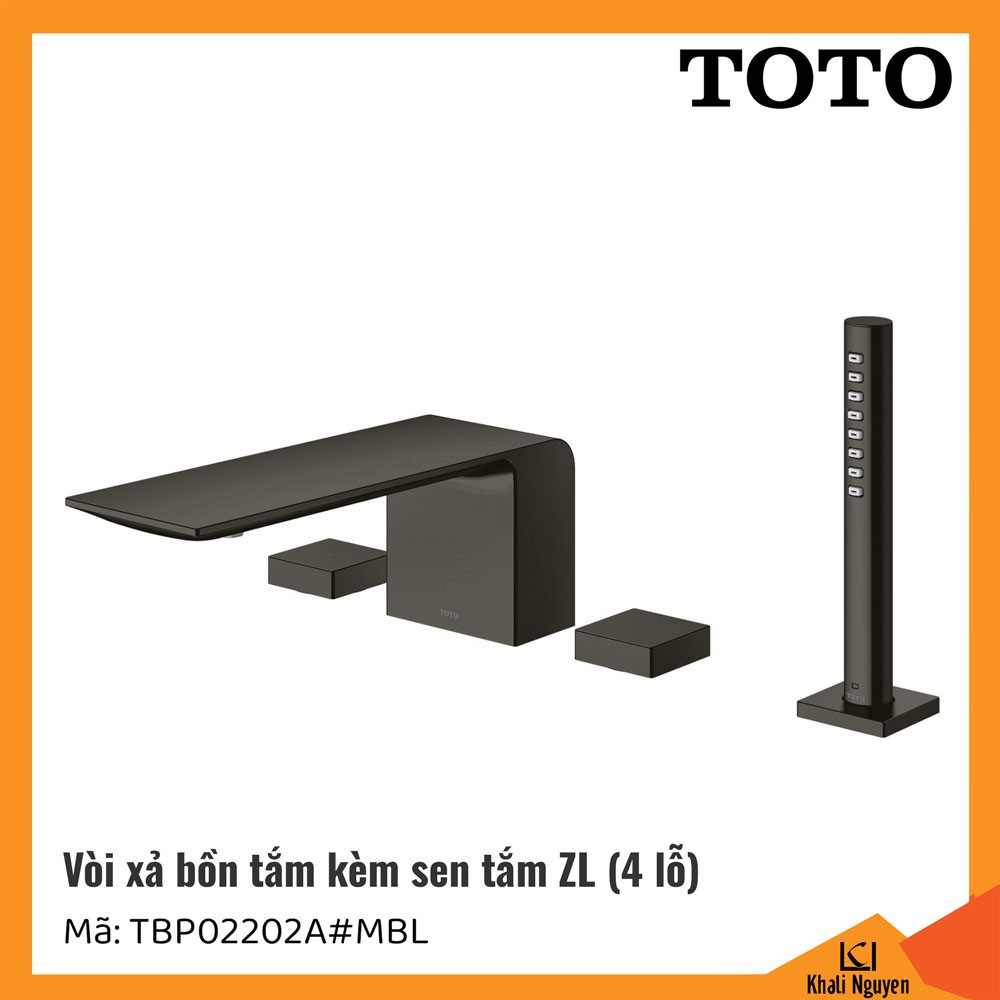 Vòi xả bồn tắm TOTO TBP02202A#MBL nóng lạnh