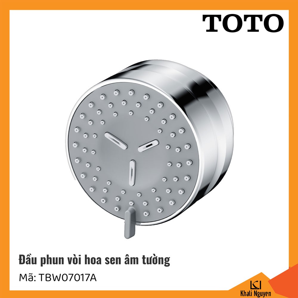 Đầu phun sen tắm âm tường TOTO TBW07017A