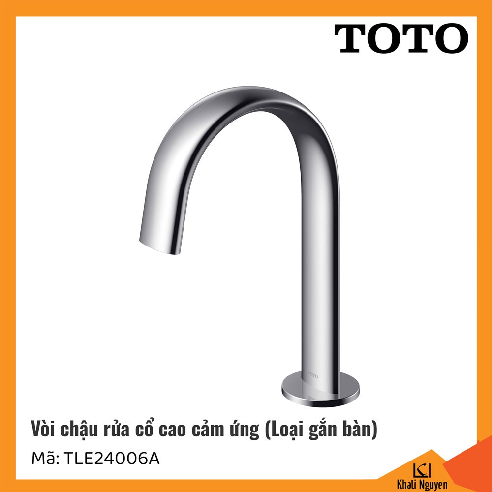 Vòi lavabo TOTO TLE24006A cổ cao cảm ứng