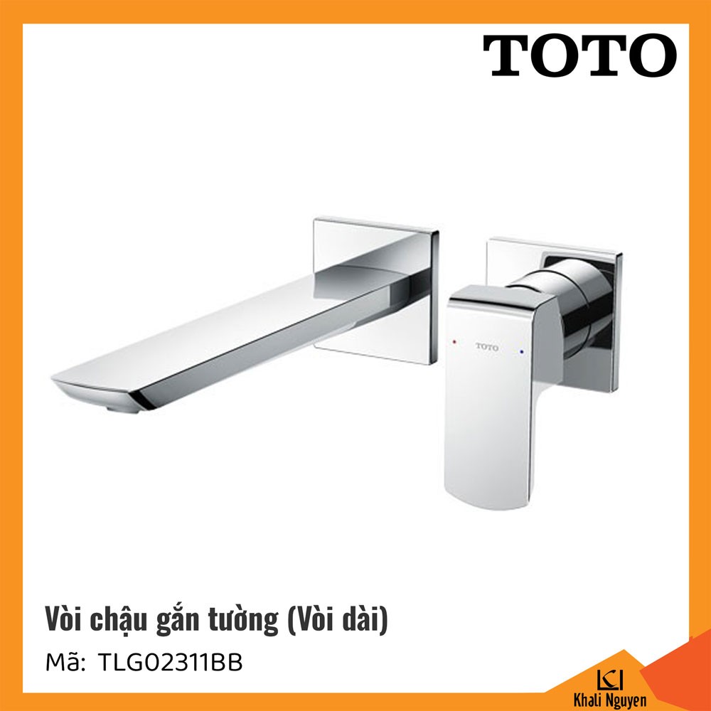 Vòi lavabo TOTO gắn tường TLG02311BB