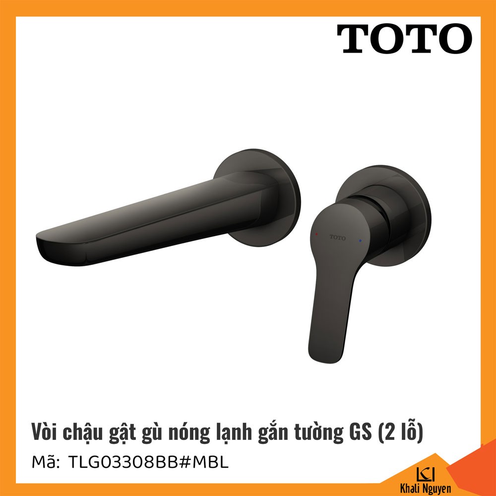 Vòi lavabo TOTO gắn tường TLG03308BB#MBL