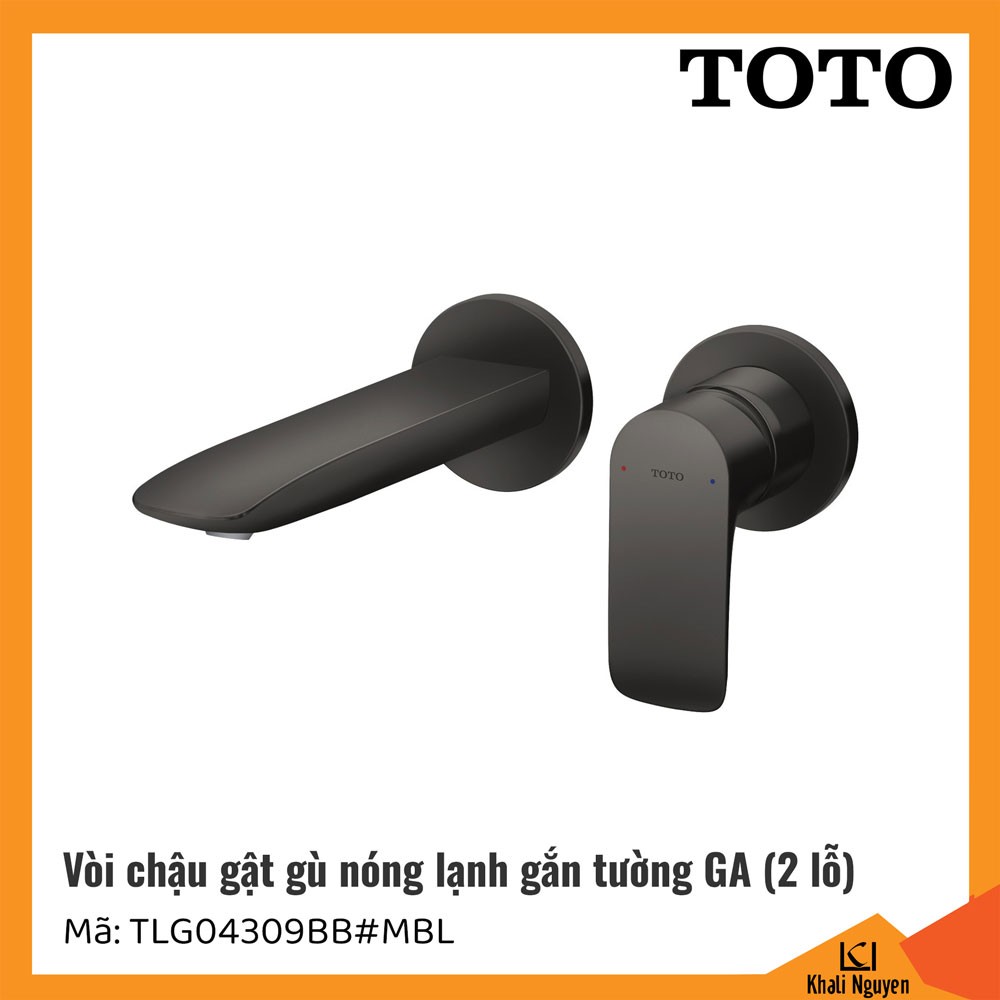 Vòi lavabo TOTO gắn tường TLG04309BB#MBL