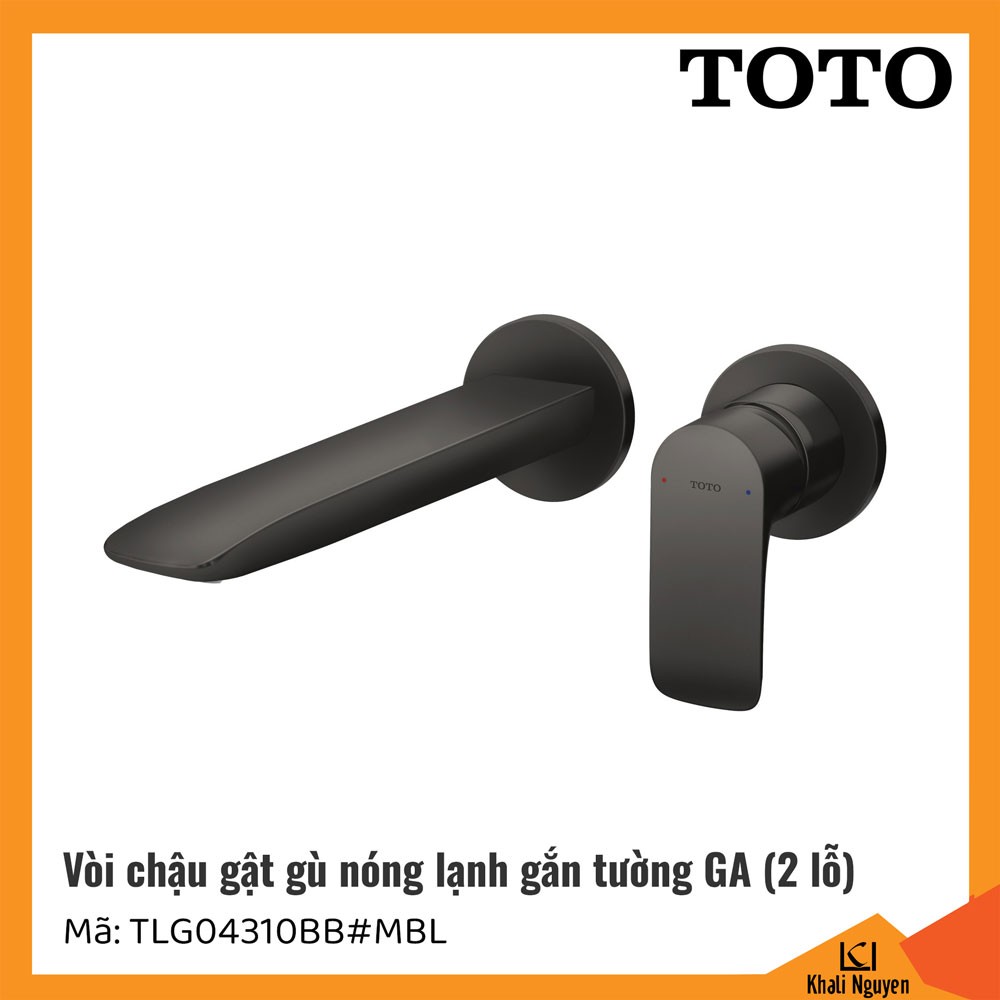 Vòi lavabo TOTO gắn tường TLG04310BB#MBL