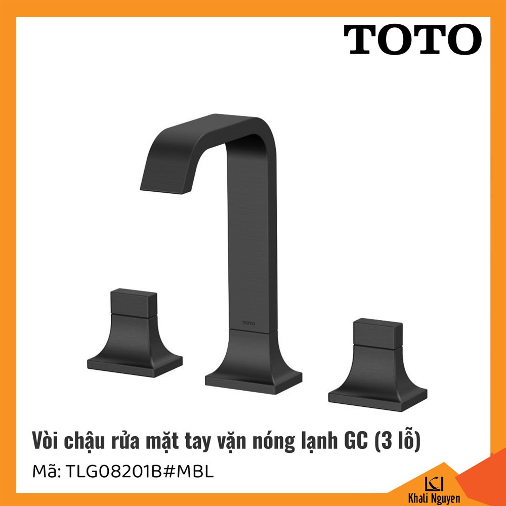 Vòi lavabo TOTO 3 lỗ TLG08201B#MBL