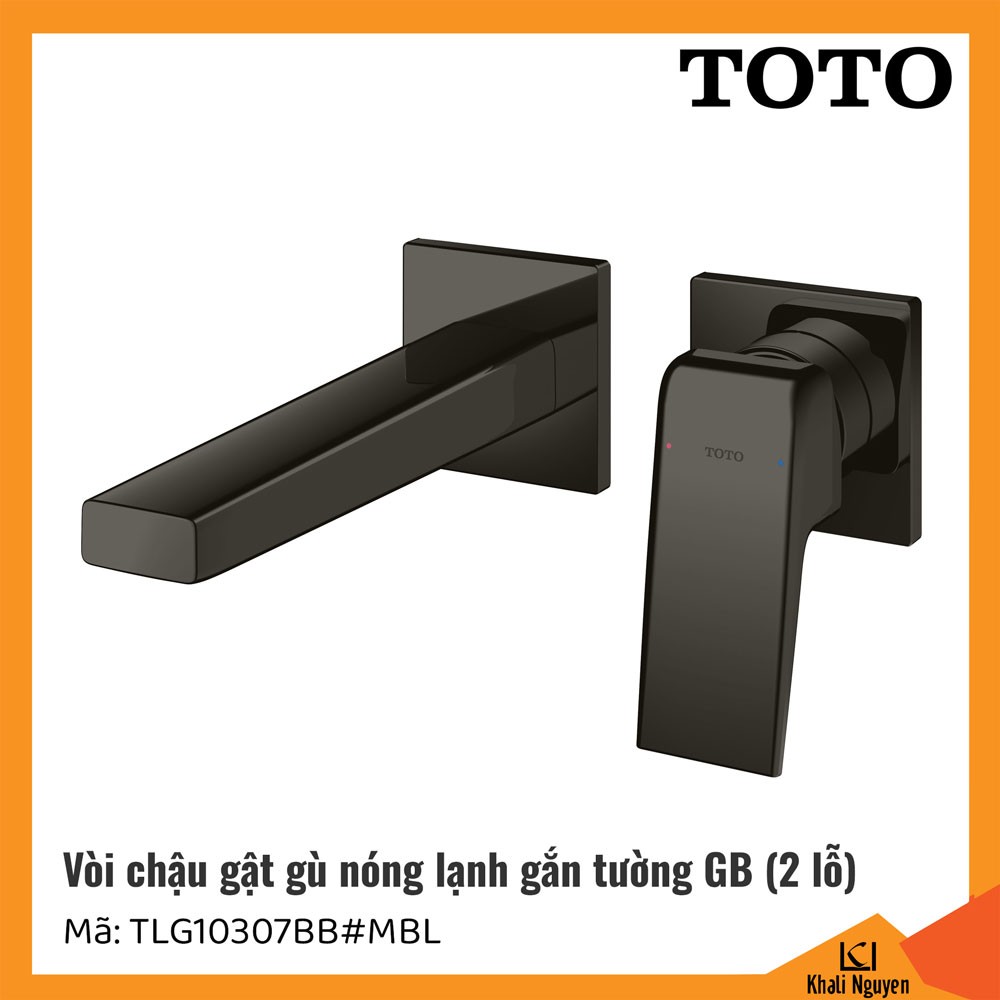 Vòi lavabo TOTO gắn tường TLG10307BB#MBL