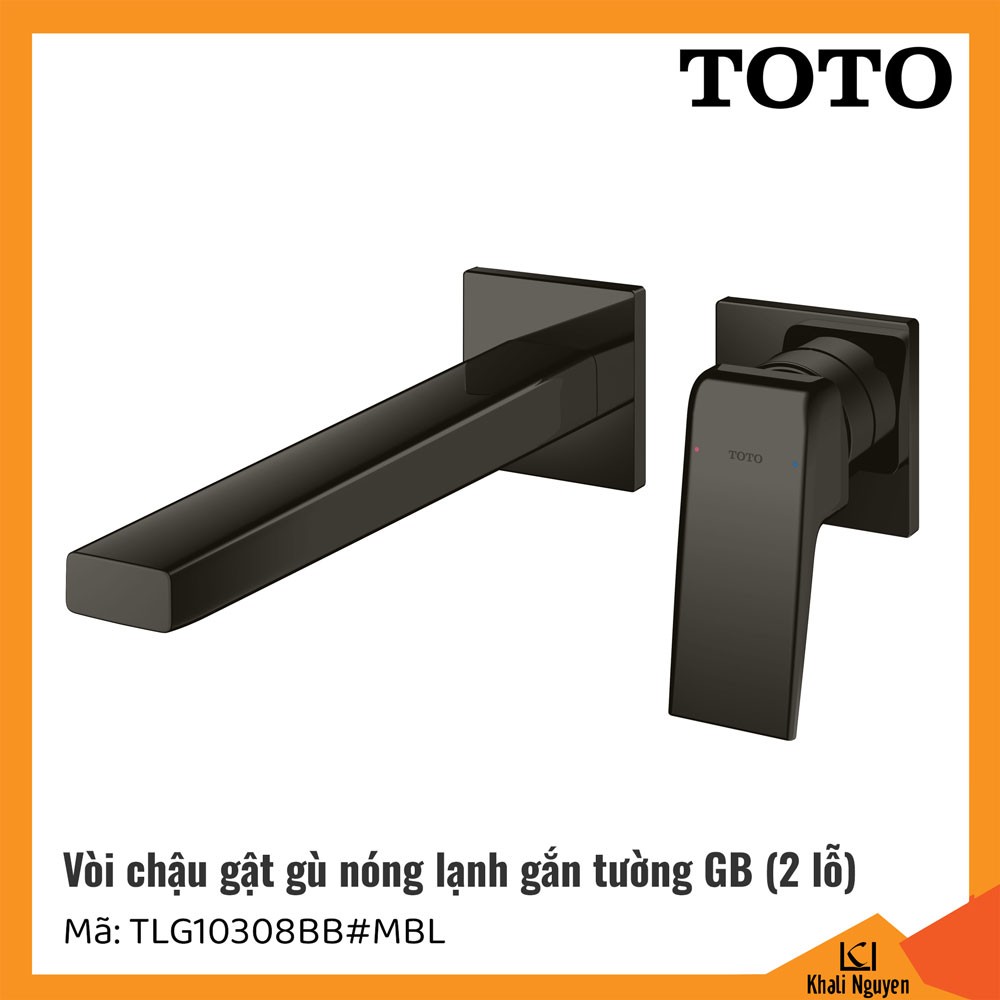 Vòi lavabo TOTO gắn tường TLG10308BB#MBL