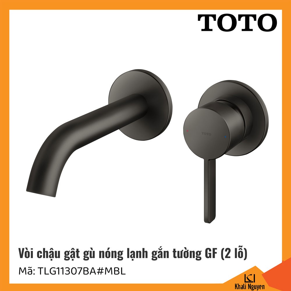 Vòi lavabo TOTO gắn tường TLG11307BA#MBL