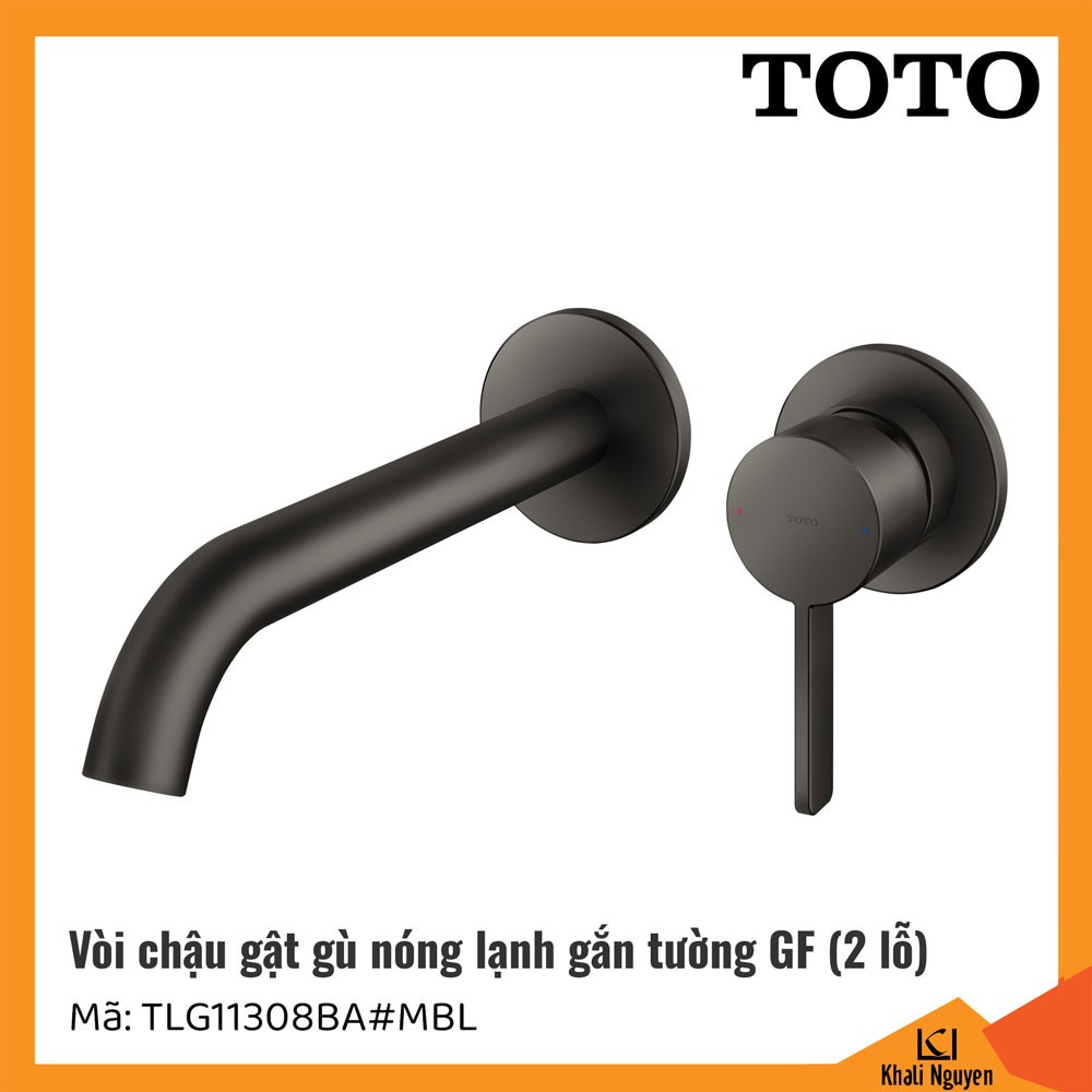 Vòi lavabo TOTO gắn tường TLG11308BA#MBL