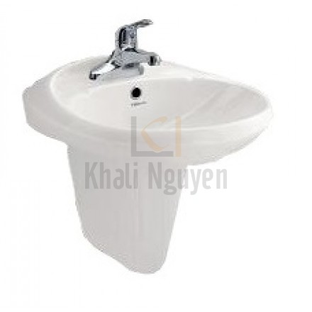 Chậu Rửa Lavabo Viglacera VTL2/BS503 (BS401) Chân Treo