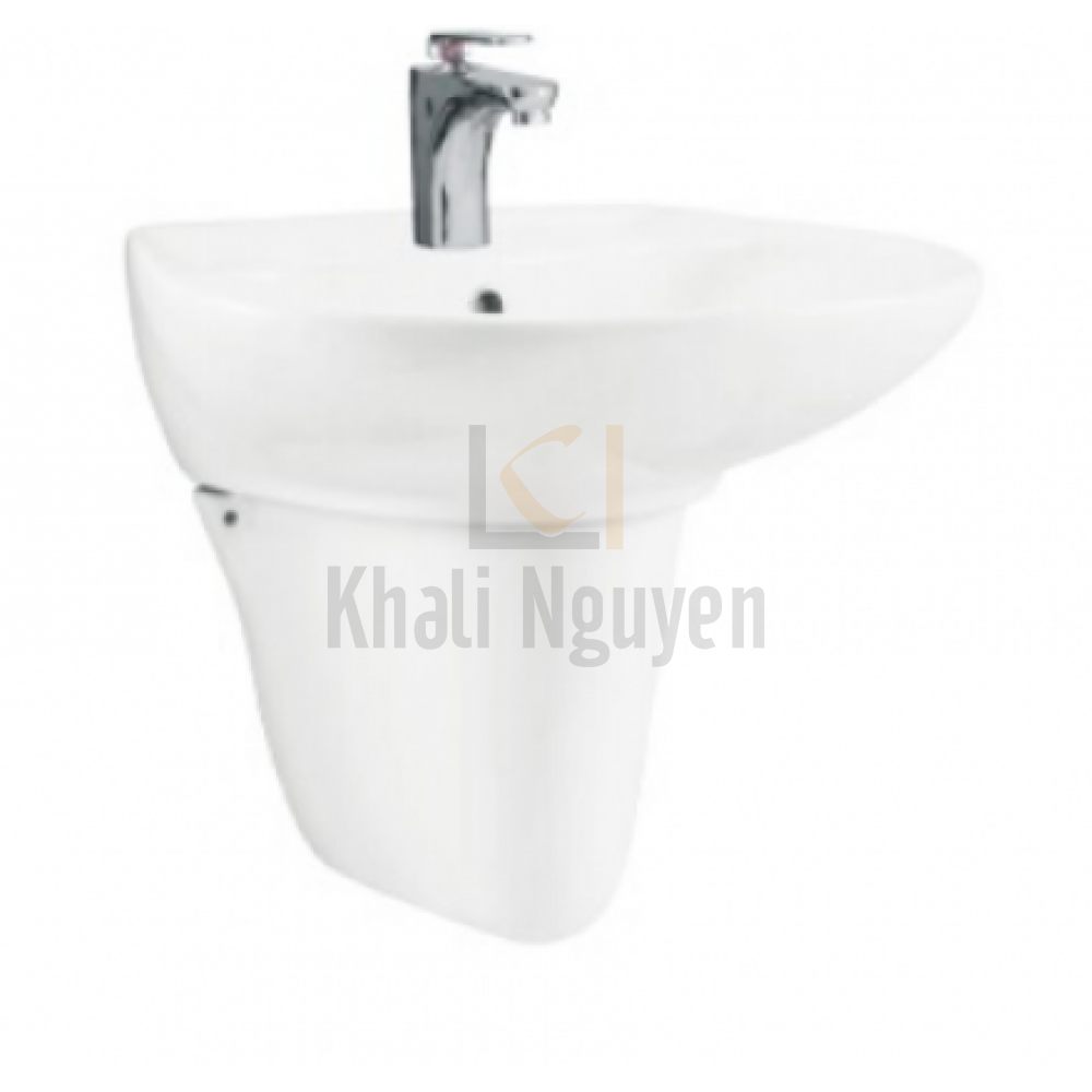 Chậu Rửa Lavabo Viglacera V39 Chân Treo