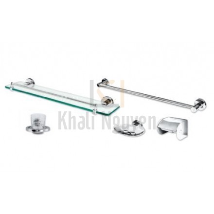 Bộ Phụ Kiện Phòng Tắm Viglacera VG92 (VGPK02) 5 Món Inox