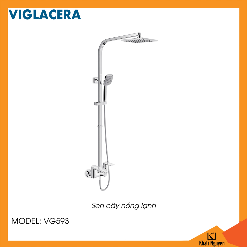 Sen tắm cây nóng lạnh Vigacera VG593